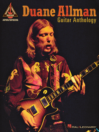 Book cover for Duane Allman Guitar Anthology