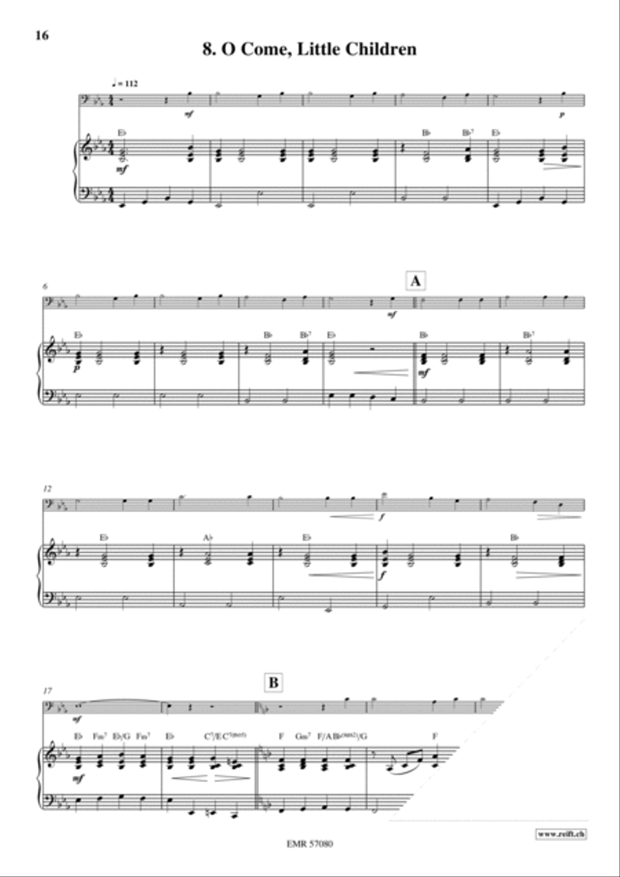 18 Christmas Songs Euphonium scores gallery preview page 11