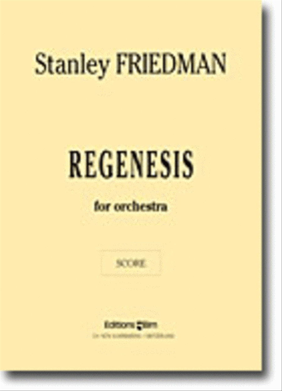 Regenesis Regenesis Full Orchestra scores gallery preview page 1