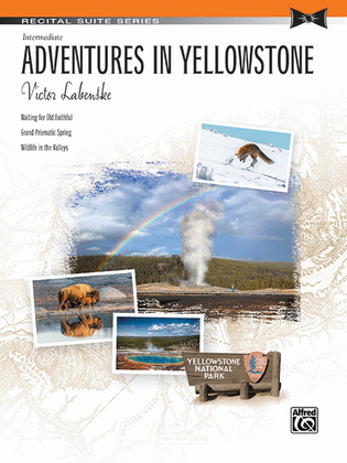 Book cover for Adventures in Yellowstone