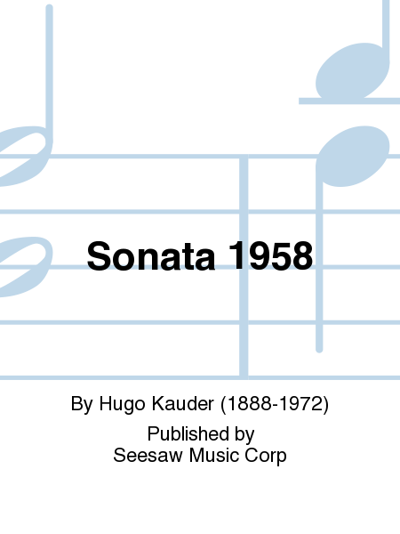 Sonata, 1958