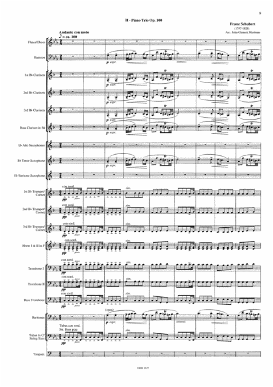 Barry Lyndon Concert Band scores gallery preview page 7