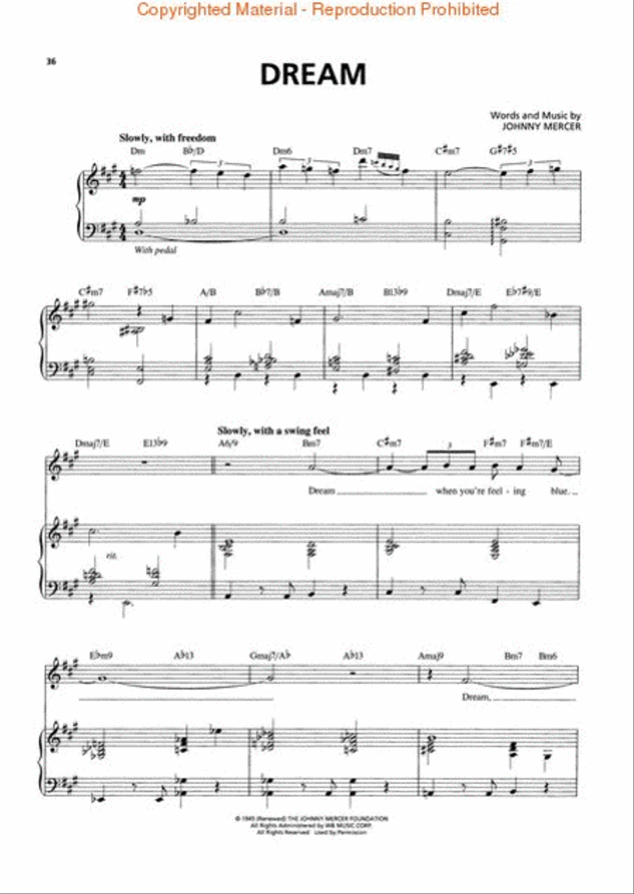 Michael Bublé – Call Me Irresponsible Piano, Vocal scores gallery preview page 5