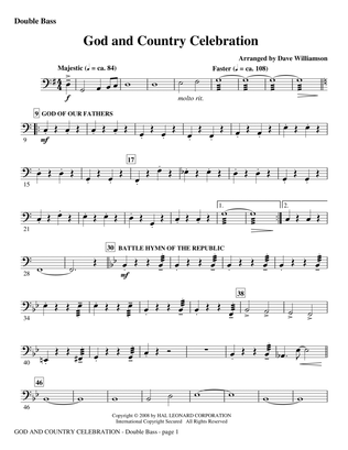 God And Country Celebration (Medley) - Alto Sax (Horn sub)