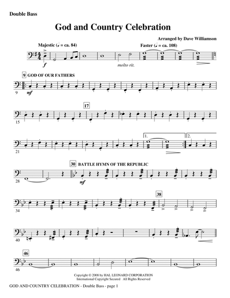 God And Country Celebration (Medley) - Alto Sax (Horn sub)