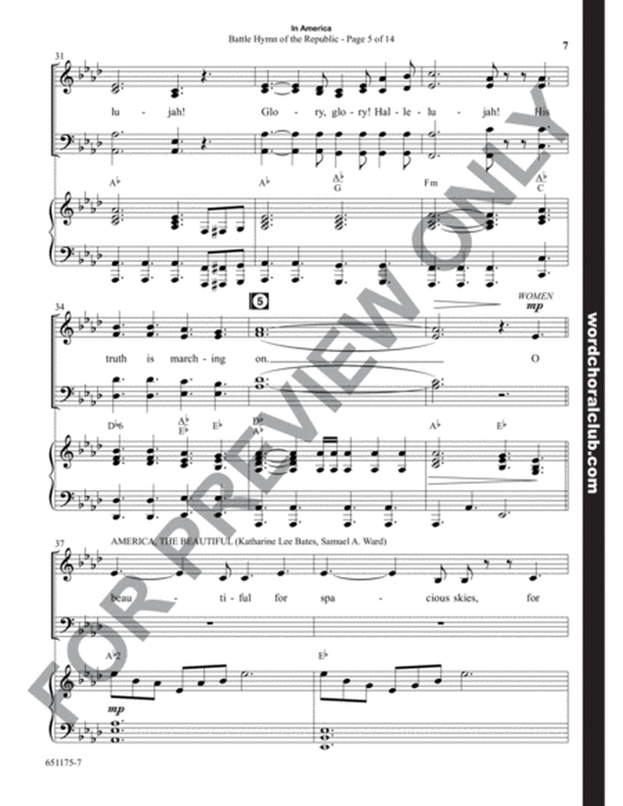 In America - Choral Book