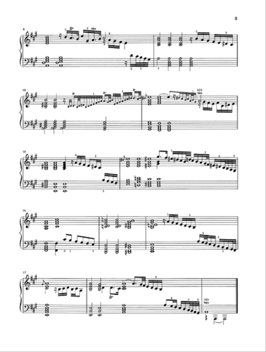 Piano Suites (London 1720) Piano Solo scores gallery preview page 3