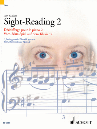 Book cover for Piano Sight-Reading, Vol. 2