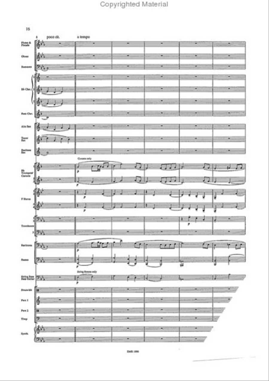 Chess Chess Concert Band scores gallery preview page 6