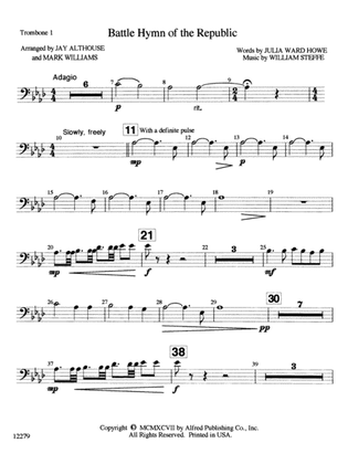 Battle Hymn of the Republic: 1st Trombone