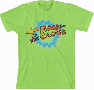 Book cover for Back To The Cross - Short Sleeve T-Shirt - Youth Small