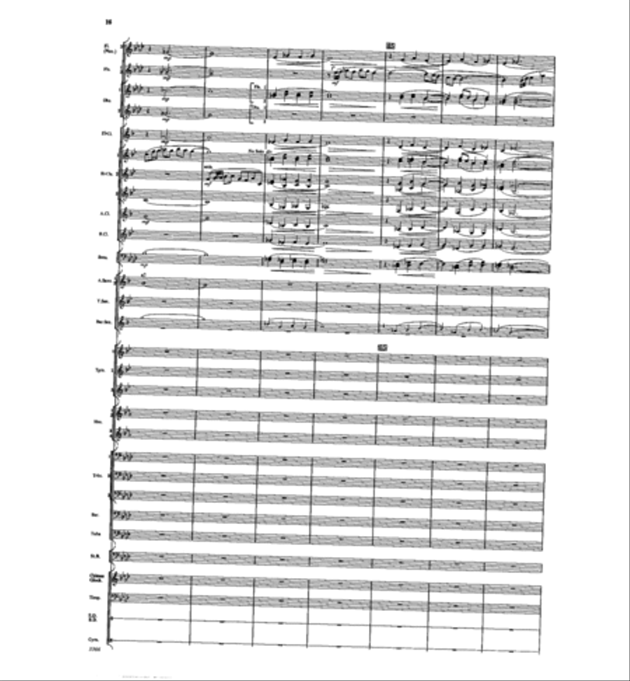 Symphonic Scenario Concert Band scores gallery preview page 15