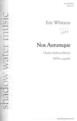 Book cover for Nox Aurumque