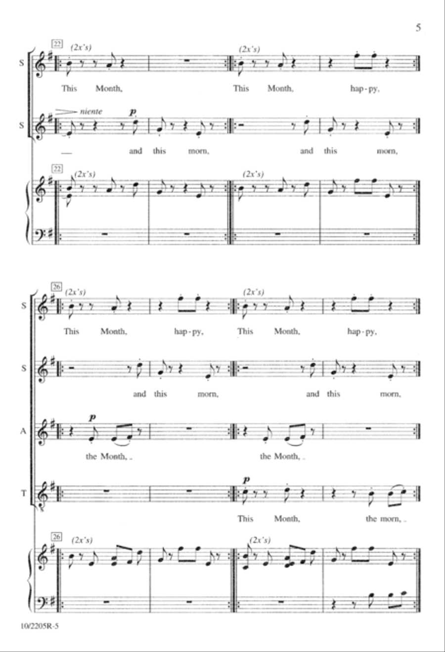 Christmas Rounds Christmas Rounds Divisi scores gallery preview page 5