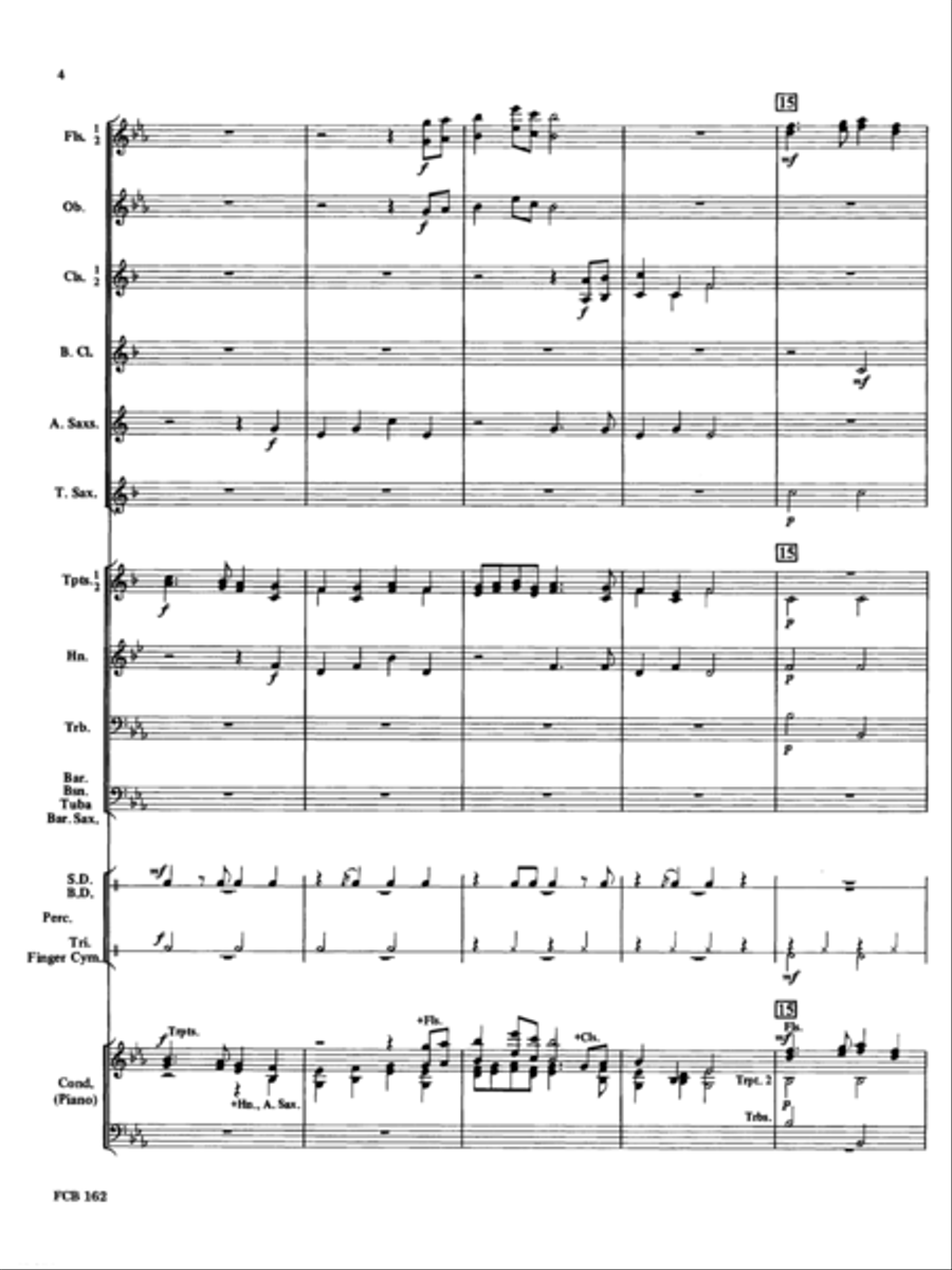 A Yuletide Celebration Concert Band scores gallery preview page 4