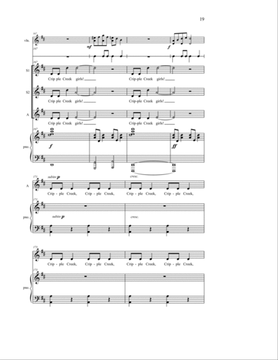Cripple Creek Cripple Creek SSA scores gallery preview page 8