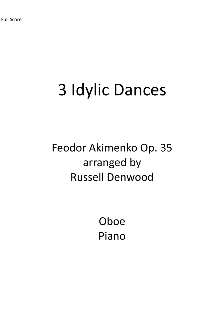 Three Idyllic Dances
