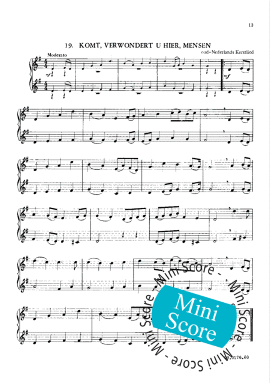 32 Christmas Melodies Clarinet scores gallery preview page 16