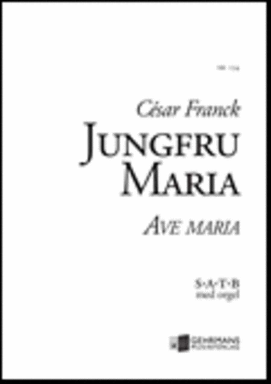 Jungfru Maria 4-Part scores gallery preview page 1