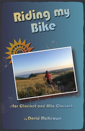 Book cover for Riding My Bike for Clarinet and Alto Clarinet Duet