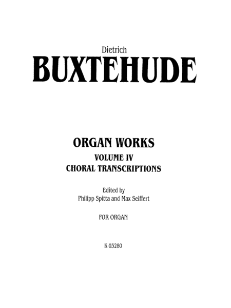 Organ Works, Volume 4