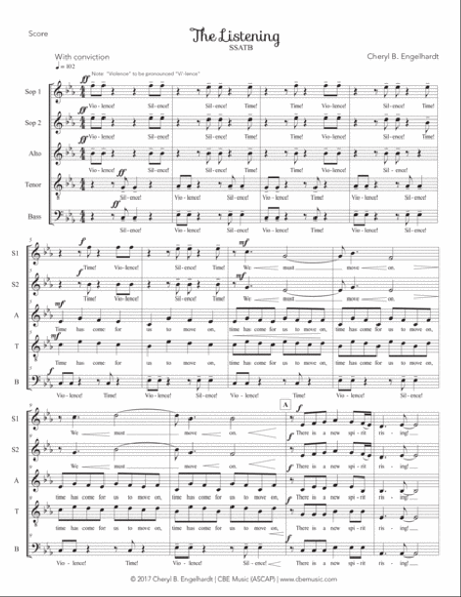 The Listening Divisi scores gallery preview page 5