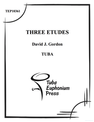 Book cover for Three Etudes