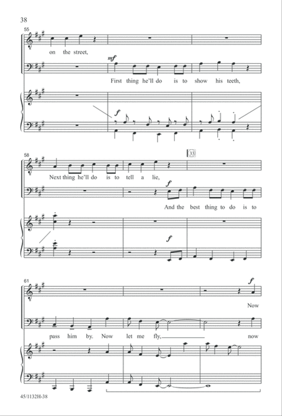 Singable Solutions for TB Choirs TB scores gallery preview page 38