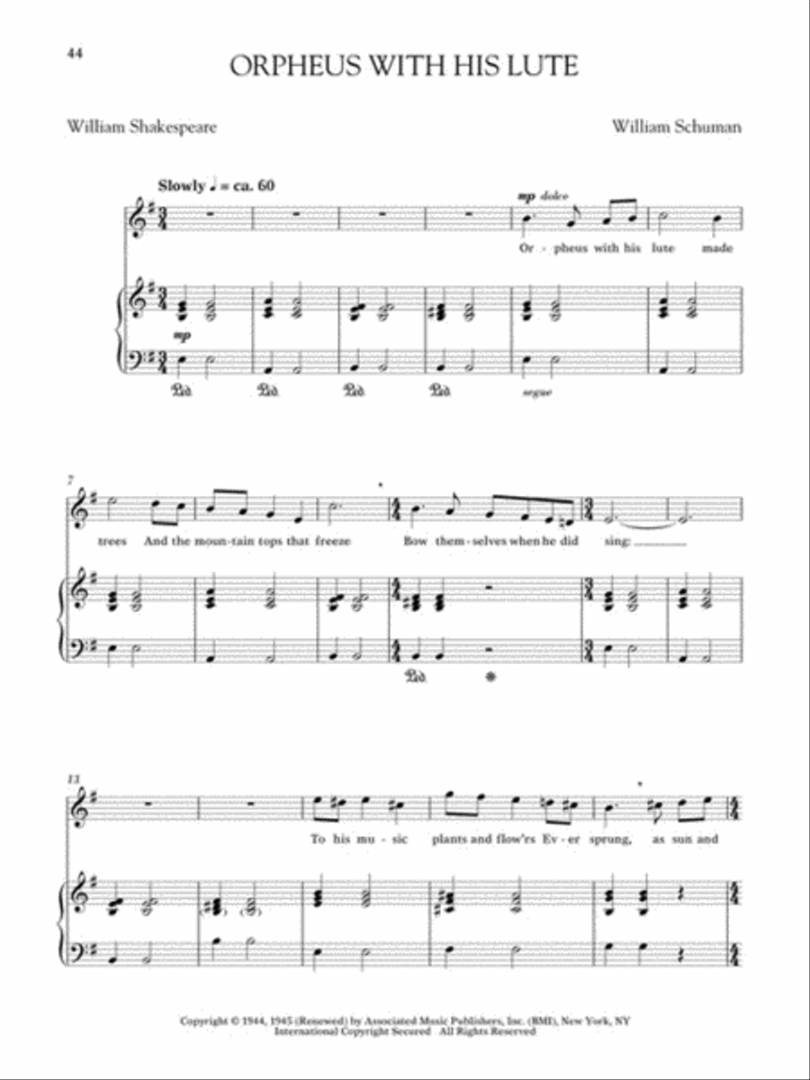 American Art Songs for the Progressing Singer - Tenor Voice Solo scores gallery preview page 4