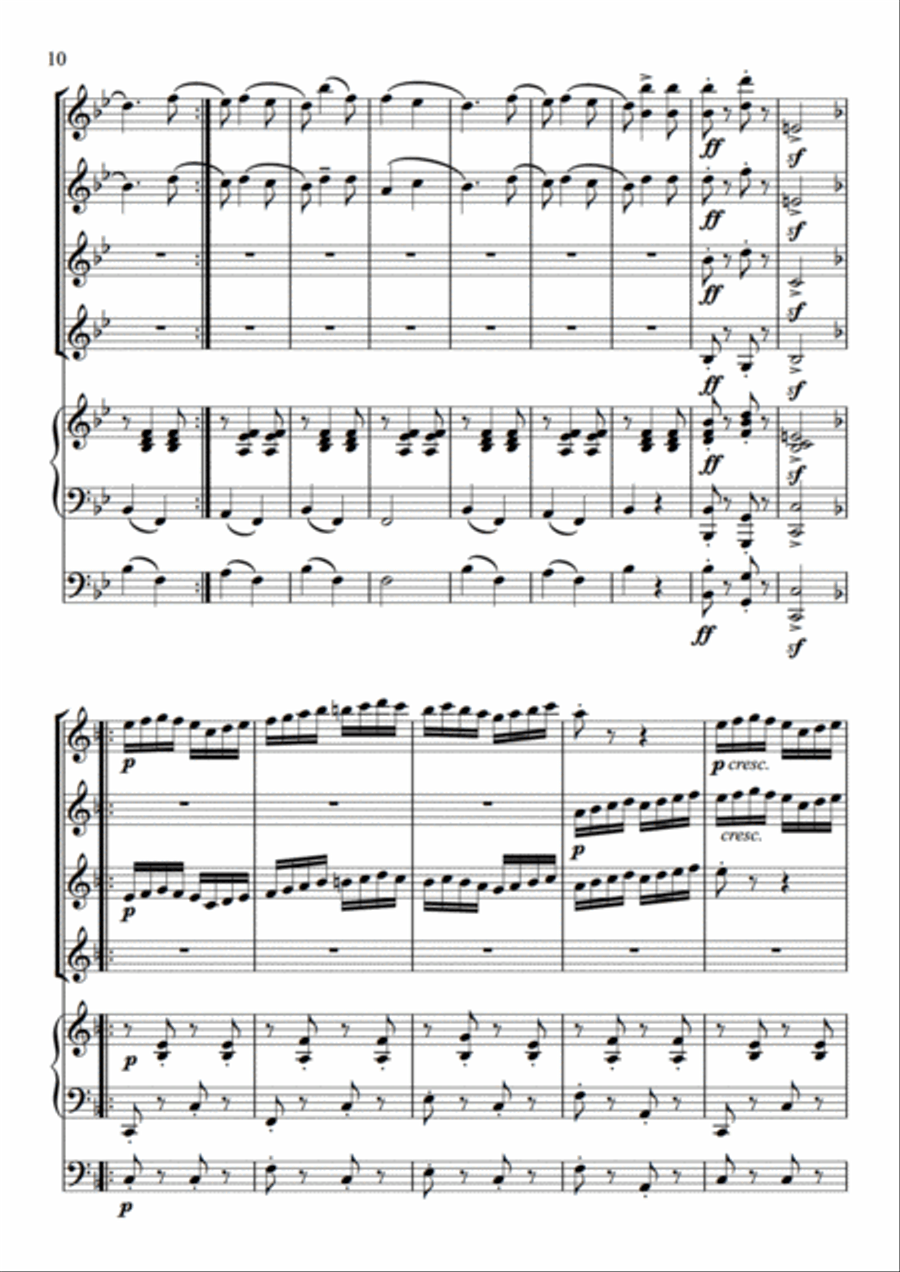 Komödianten Tanz Set of Parts scores gallery preview page 9