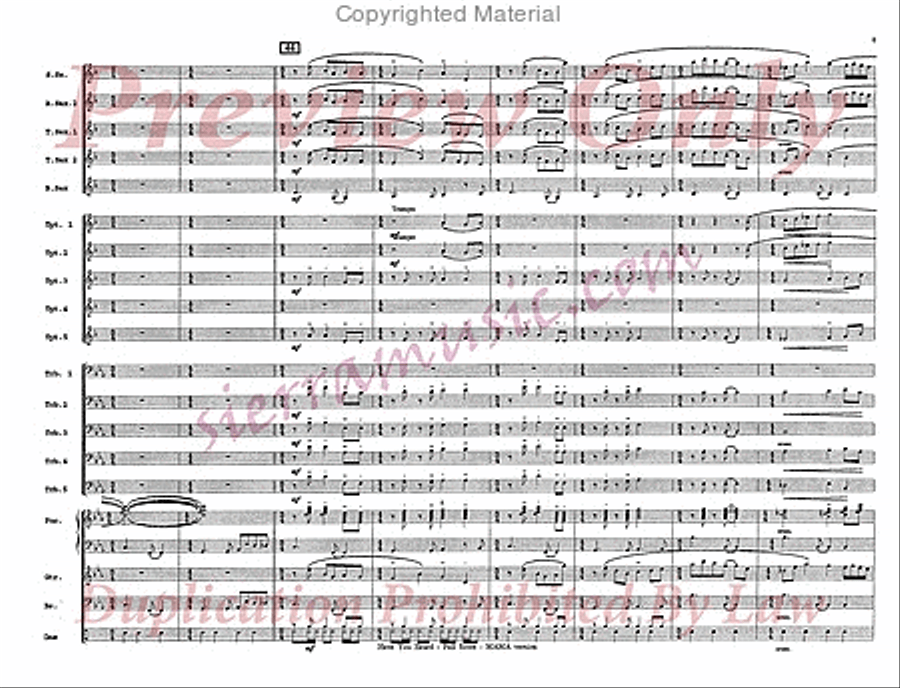 Have You Heard (Pro) Have You Heard (Pro) Big Band scores gallery preview page 7
