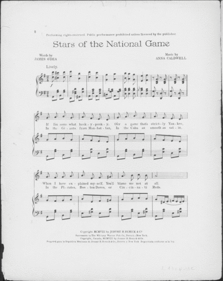 Stars of the National Game