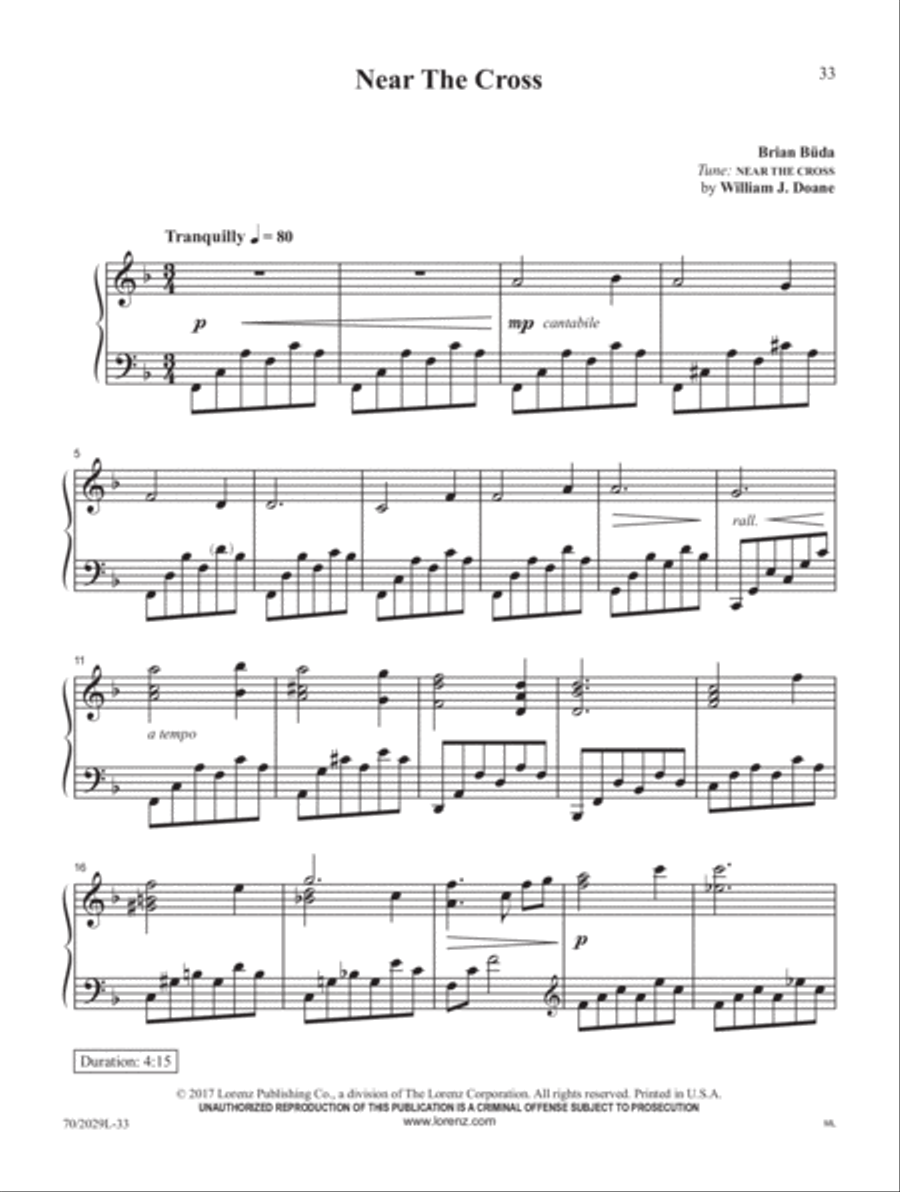 Wounded for Me Wounded for Me Piano Solo scores gallery preview page 15