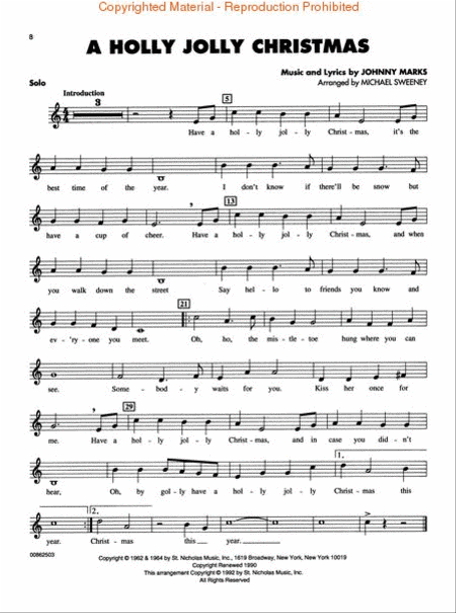 Essential Elements Christmas Favorites Concert Band Methods scores gallery preview page 3