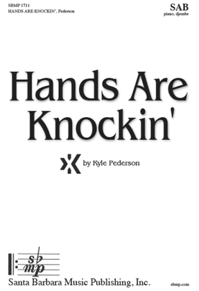 Book cover for Hands Are Knockin' - SAB