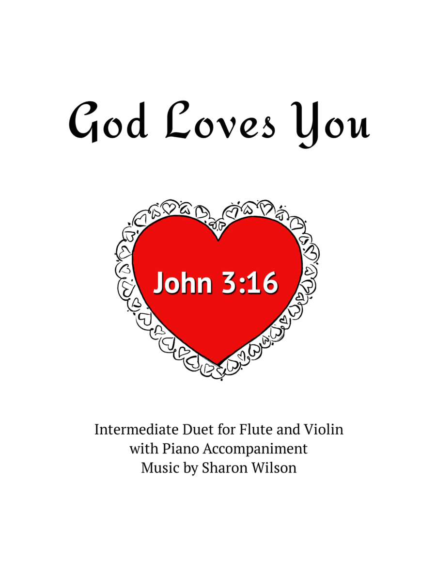 God Loves You (Violin and/or Flute Duet) image number null