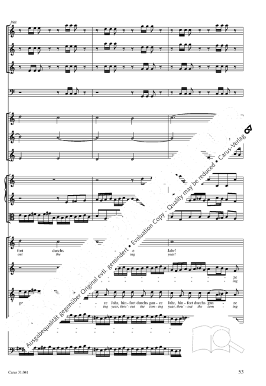 O Lord, we come to praise thee 4-Part scores gallery preview page 54