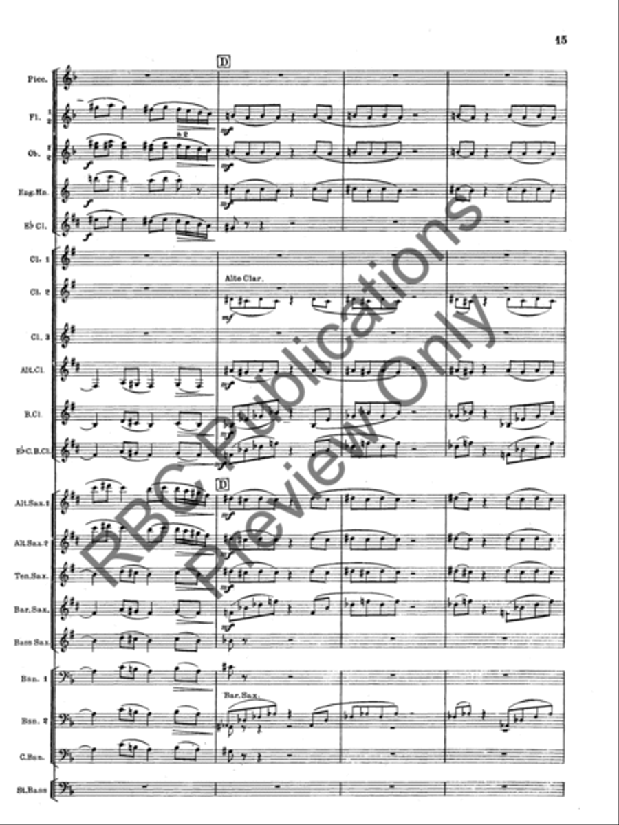 Overture For Woodwinds Overture For Woodwinds Score scores gallery preview page 18