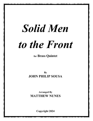 Book cover for Solid Men to the Front
