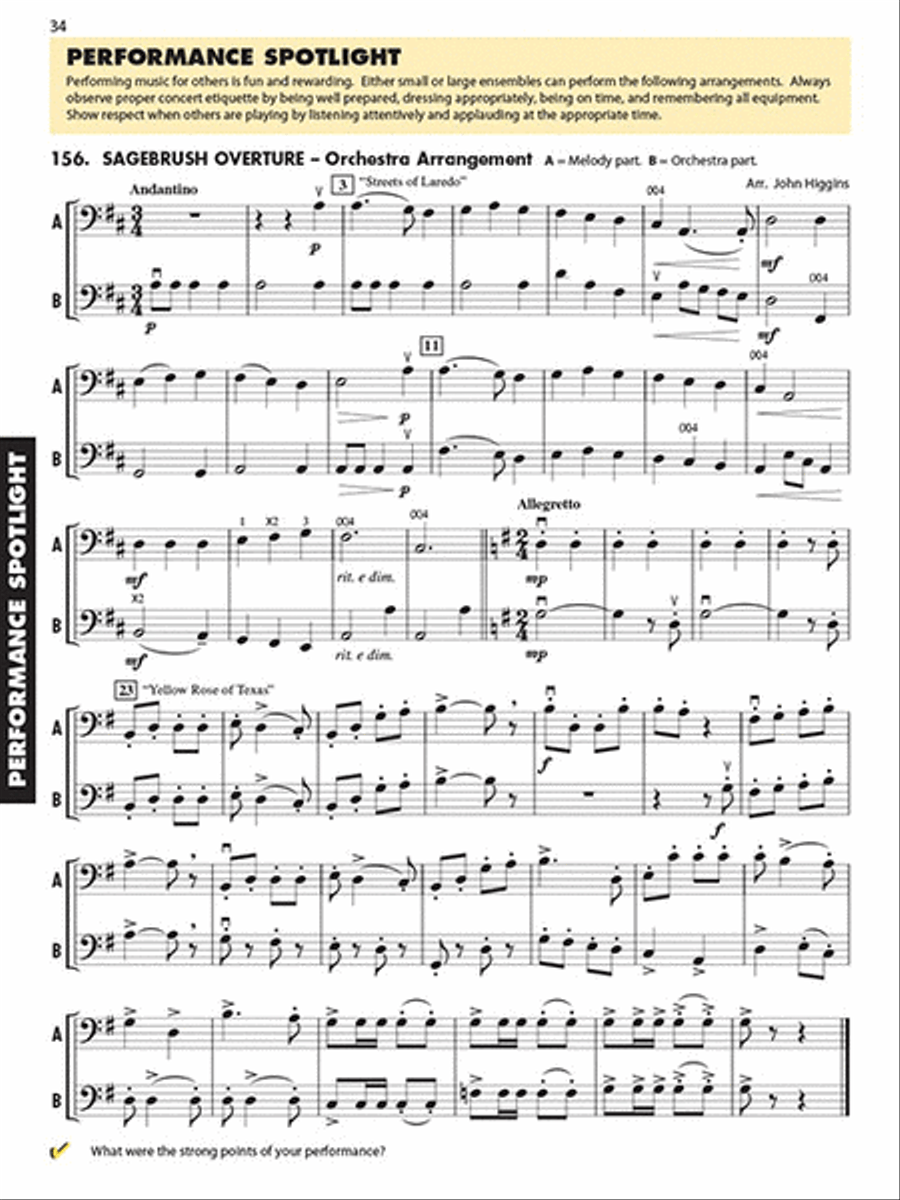 Essential Elements for Strings – Book 2 with Online Resources String Orchestra scores gallery preview page 5