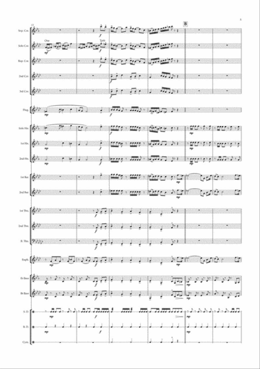 March - In Good and Evil Large Ensemble scores gallery preview page 5