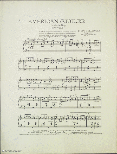 American Jubilee (Patriotic Rag)