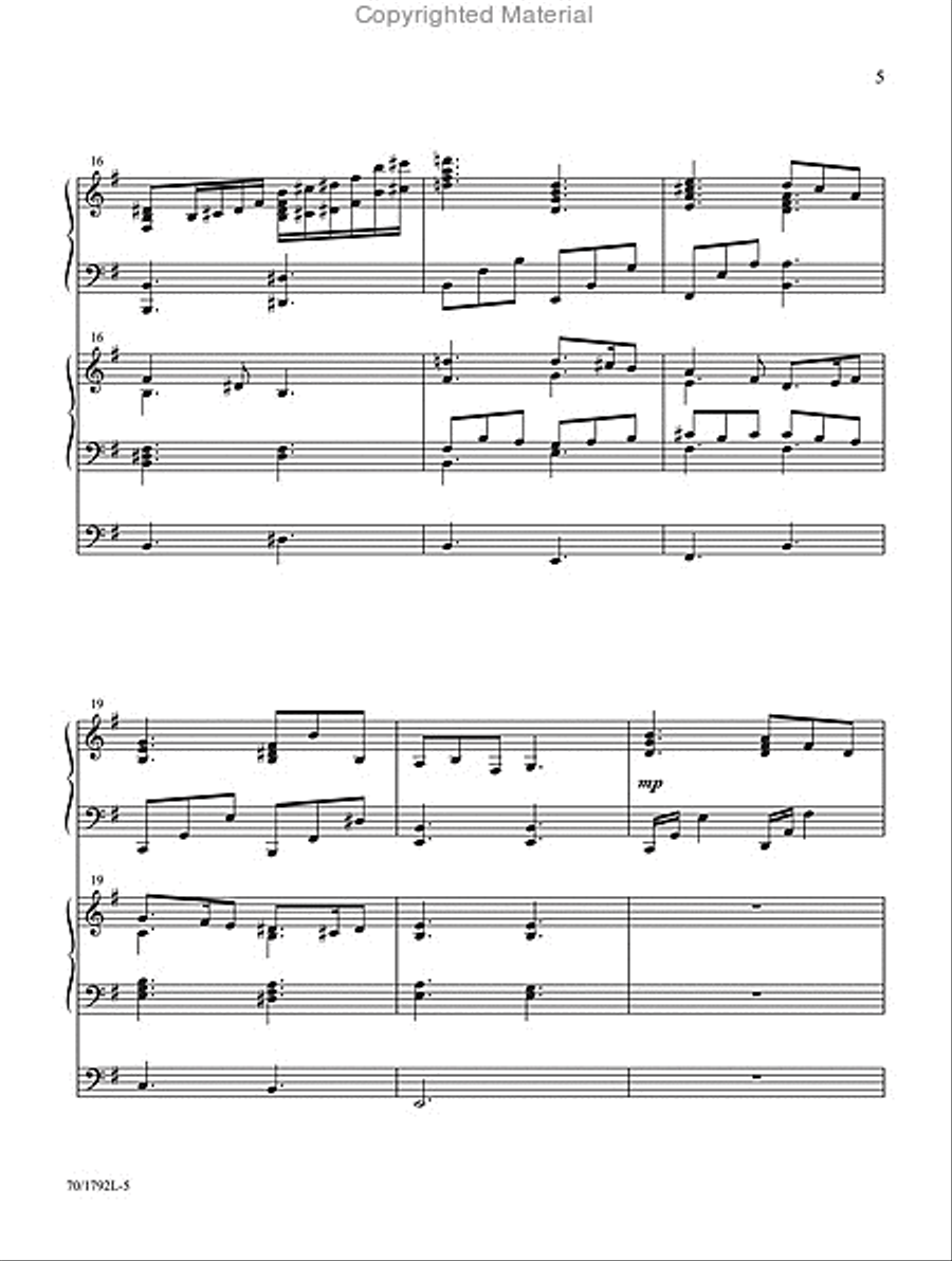 What Child Is This? Organ scores gallery preview page 4