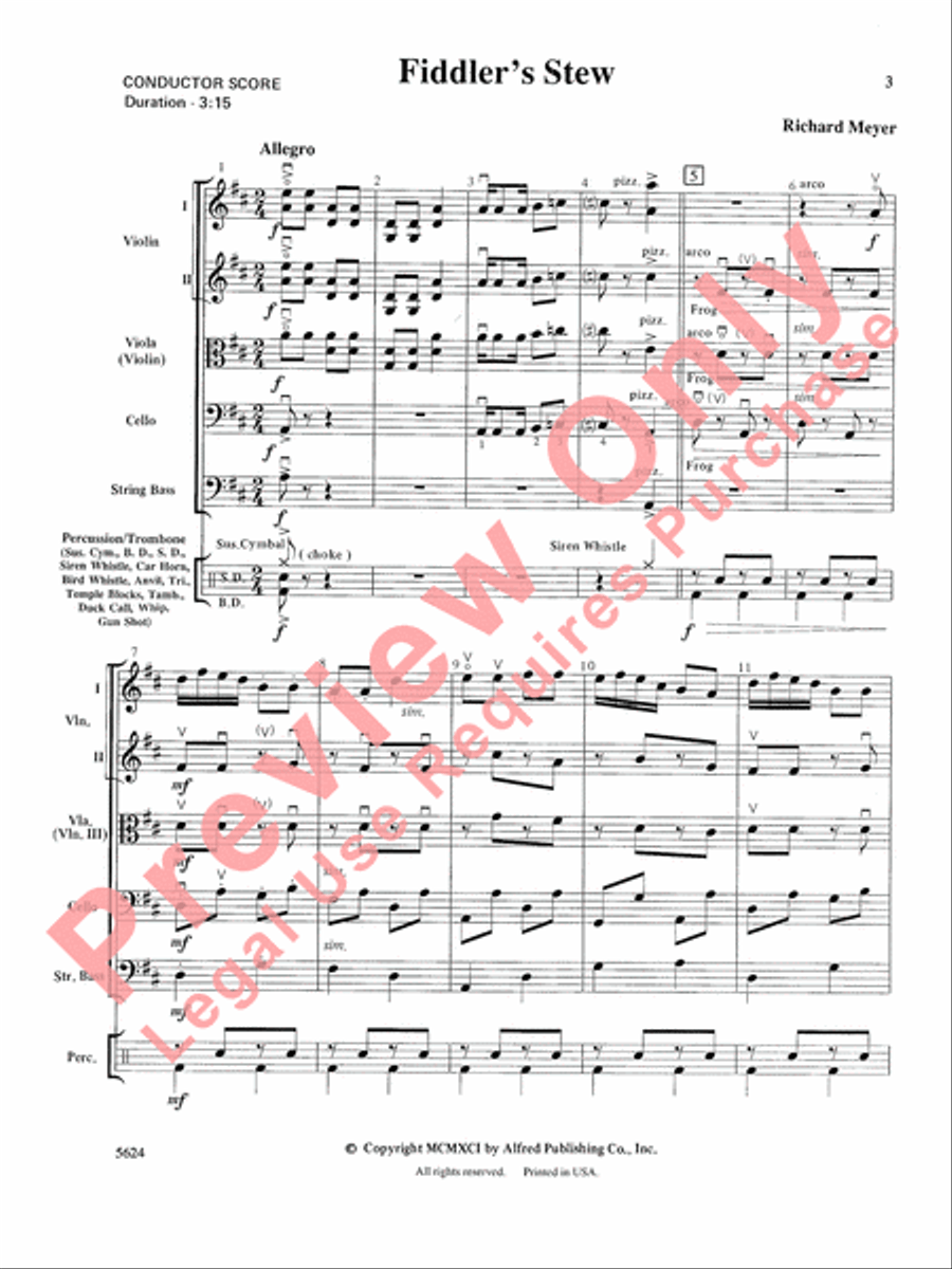 Fiddler's Stew String Orchestra scores gallery preview page 4
