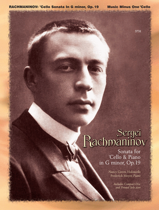 Book cover for Rachmaninov - Sonata for Violoncello and Piano, Op. 19
