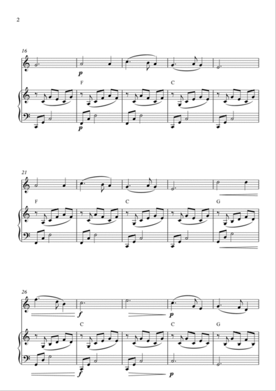 Silent Night Chamber Music scores gallery preview page 2
