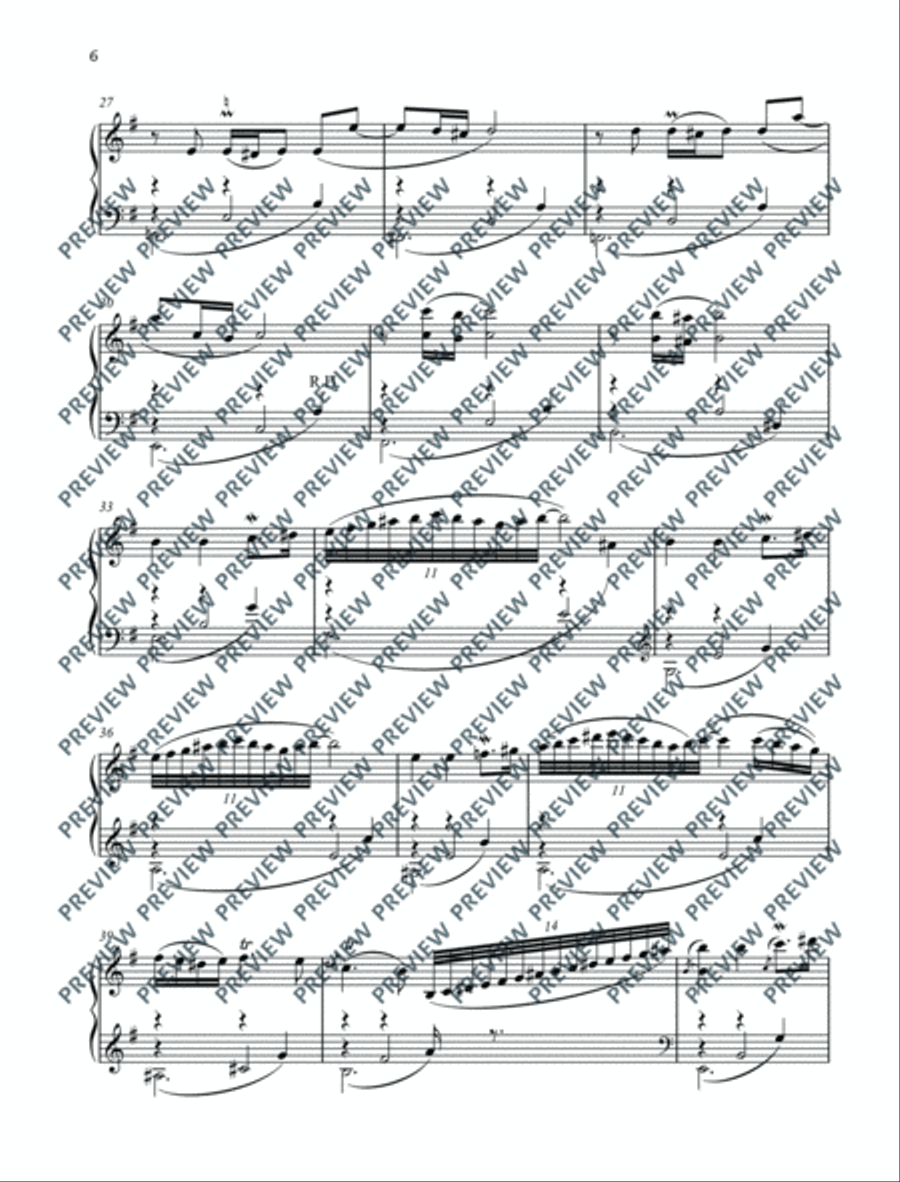 Goldberg in Istanbul Harpsichord scores gallery preview page 7