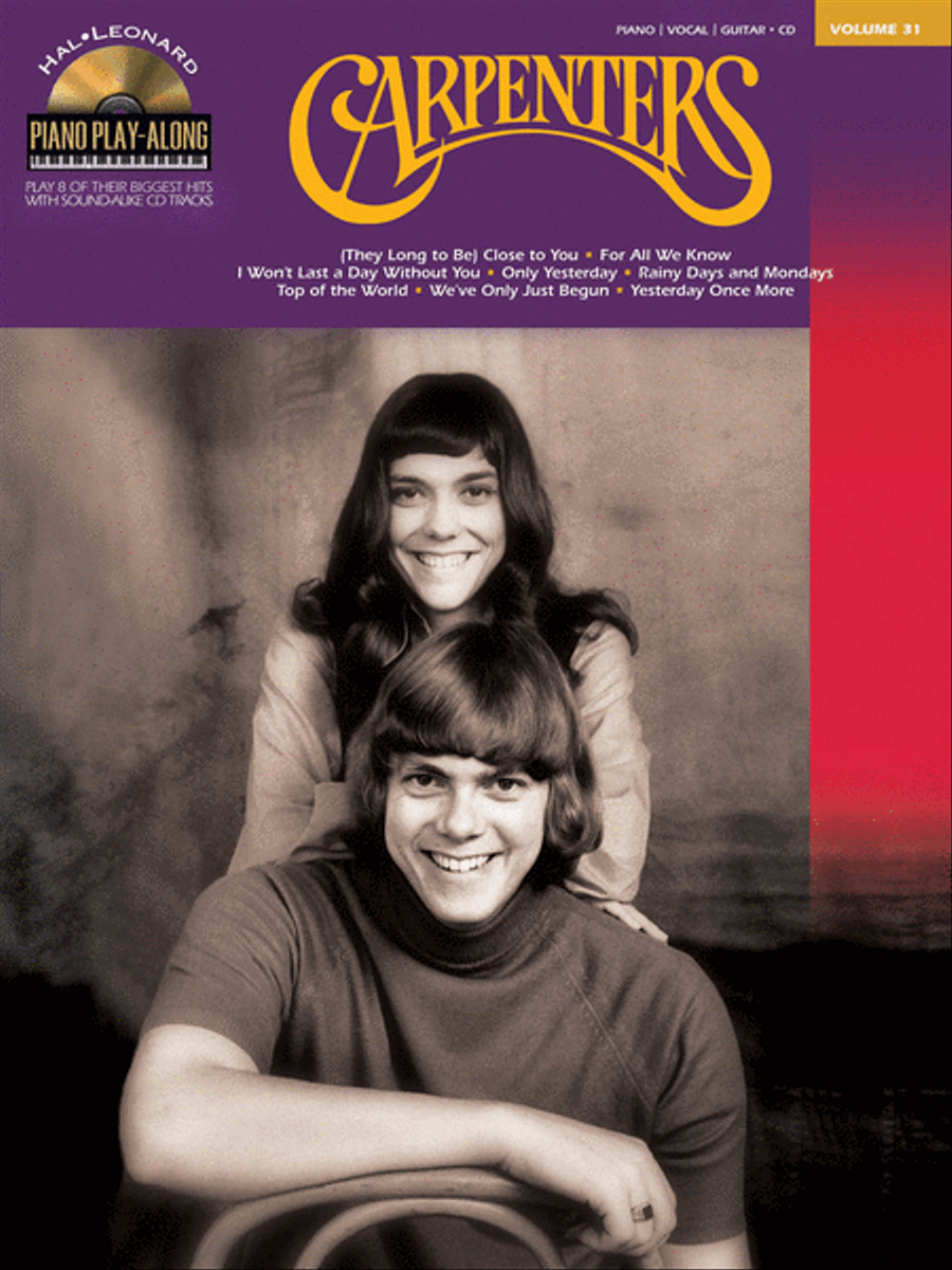 Carpenters Piano, Vocal, Guitar scores gallery preview page 1
