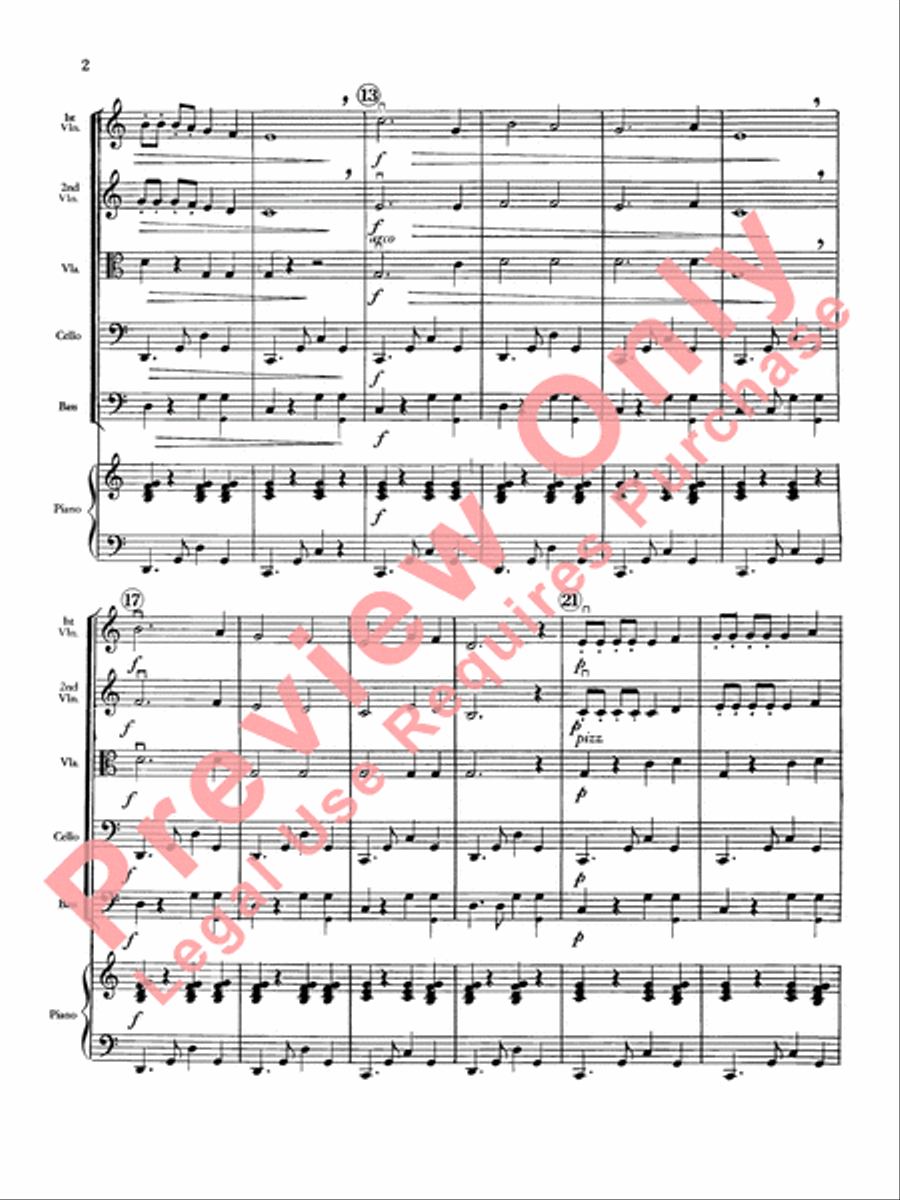 Petite Tango String Orchestra scores gallery preview page 5