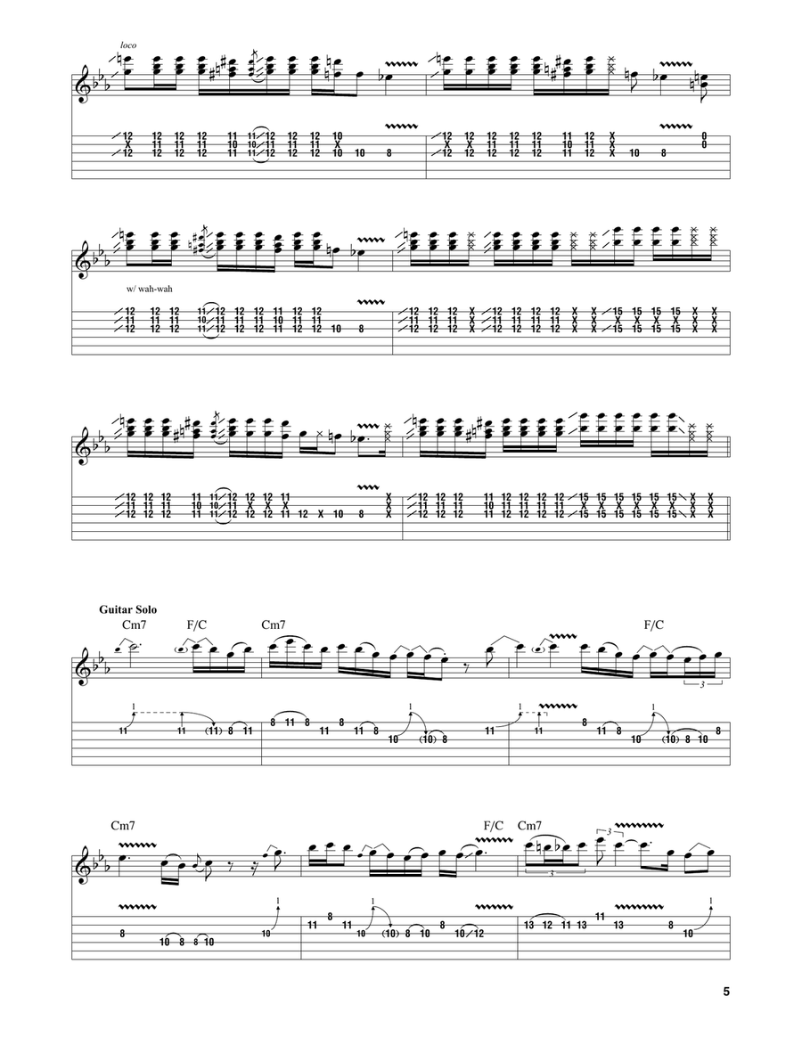 Too Rolling Stoned Acoustic Guitar scores gallery preview page 5